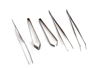 kitchen tweezers in studio