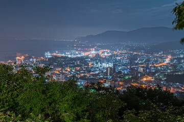 小樽旭展望台からの夜景,北海道,日本
Night view from Otaru Asahi Observatory, Hokkaido, Japan