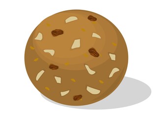 Methi or Fenugreek laddu Indian Sweets or Mithai Food Vector