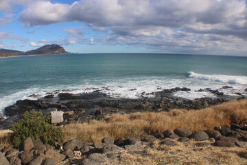 Pokai Bay Beach Oahu Island Hawaii