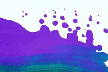 beautiful water color in macro for background