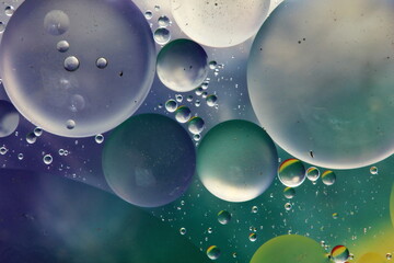 beautiful oil and water with color for background
