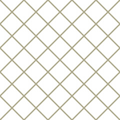 Classic Checker Geometric Vector Repeated Seamless Pattern, in Neutral Beige / Taupe.  Perfect for Weddings, Fabric / Textiles, Decor, Scrapbooking, Wallpaper and Backgrounds - 360813853