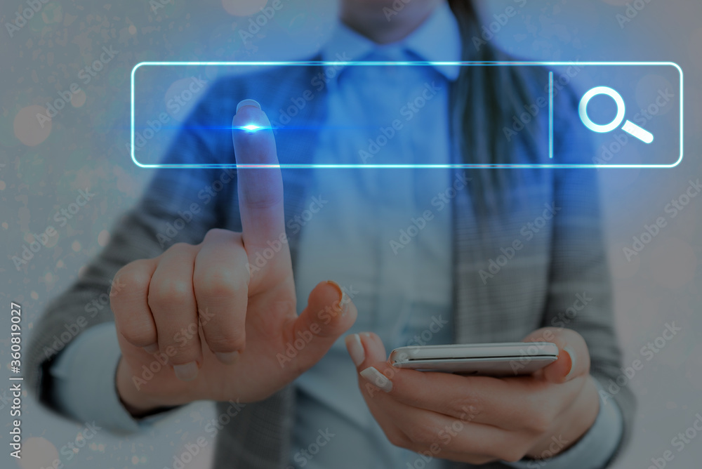 Aufkleber web search digital information futuristic technology network connection