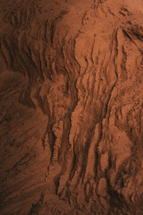 Color landscape,sand sample,texture of earth,background of nature