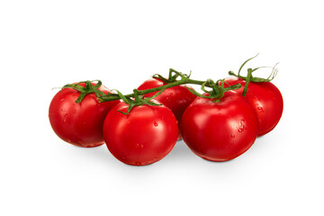 Fresh tomatoes on the vine