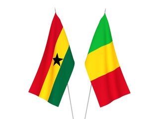 Ghana and Mali flags