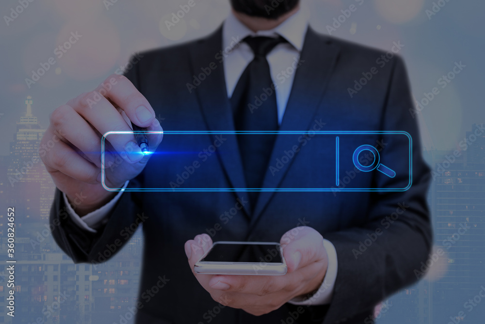 Aufkleber web search digital information futuristic technology network connection