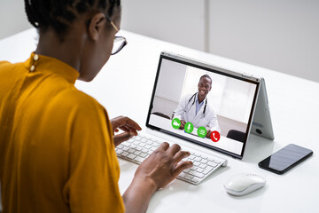 Video Chat Or Conference With Doctor