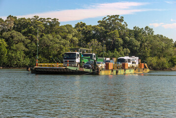 Daintree River cable ferry