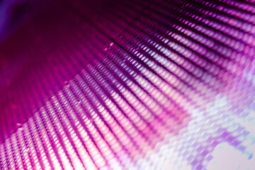 CloseUp LED blurred screen. LED soft focus background. abstract background ideal for design.