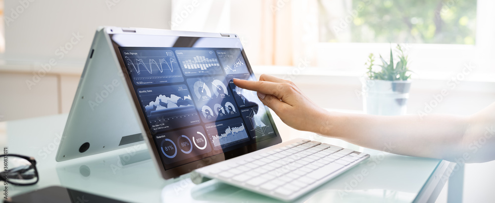 Aufkleber digital data technology