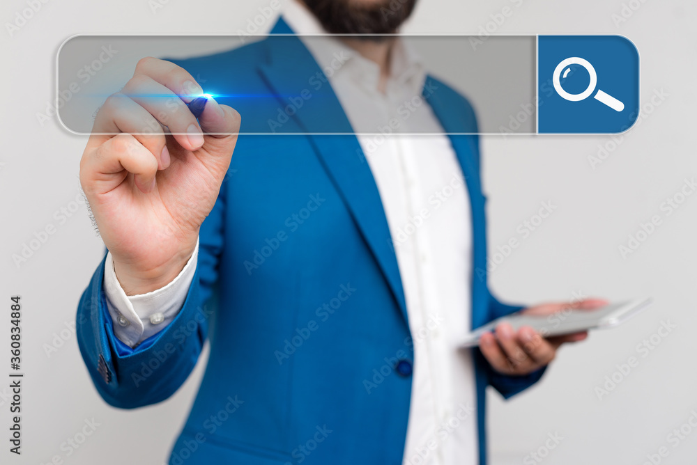 Aufkleber web search digital information futuristic technology network connection