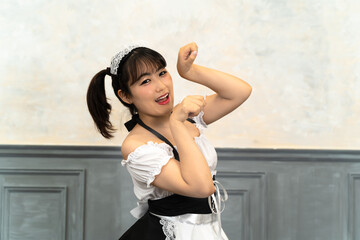 Fototapeta premium メイドさん