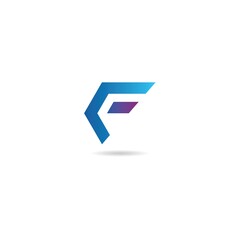 initial f logo design vector, icon, element, template