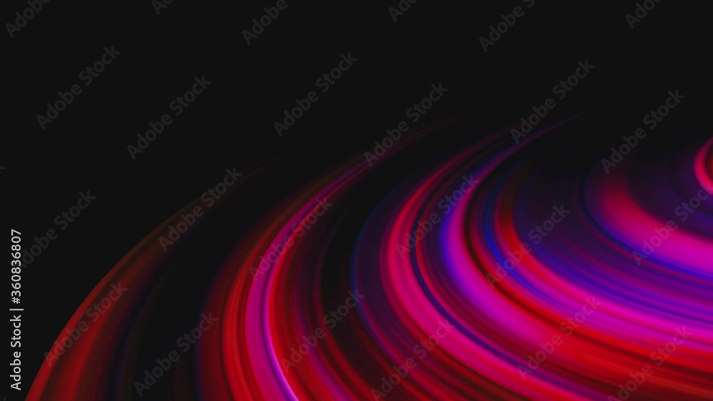 Aufkleber abstract multicolored waves of energy. multicolored planet rings that change color