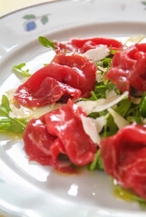 A Plate Of Raw Beef Sarah 