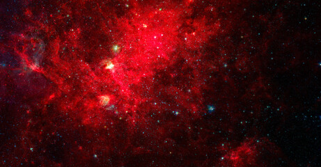 Star birth in the extreme. Elements of this image furnished by NASA