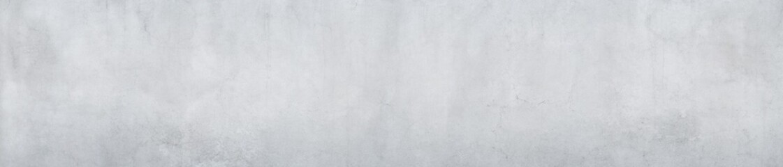 Panorama of a gray concrete wall as a background