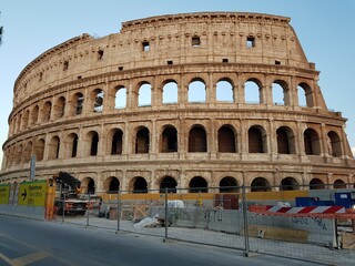 Fototapeta na wymiar Roma Colosseo