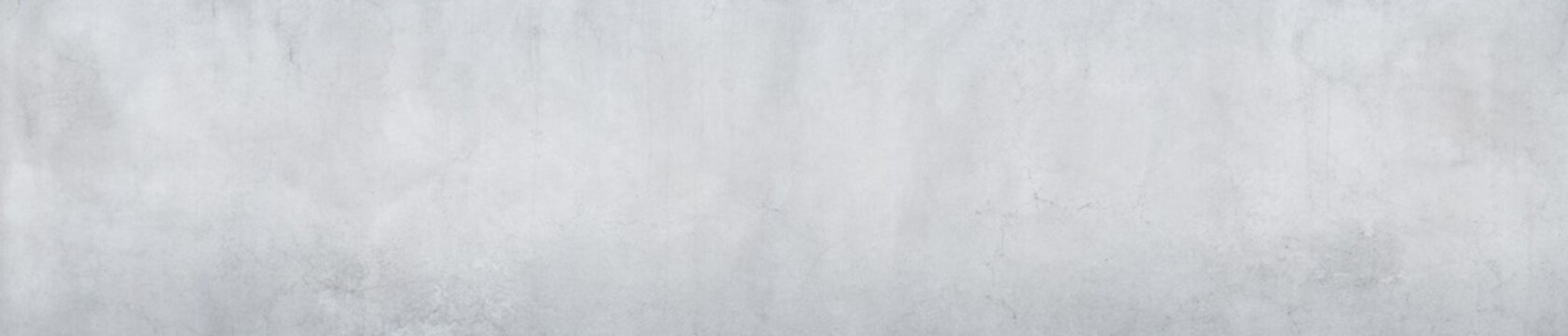 Panorama of a gray concrete wall as a background