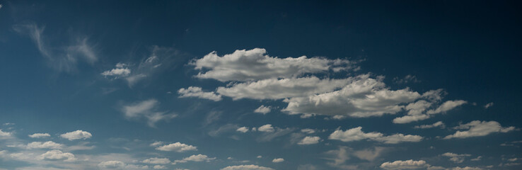 Beautiful Summer Clouds on Sky