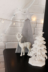 Christmas decor in a room