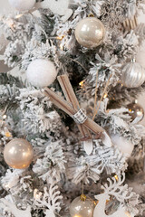 Christmas decor in a room