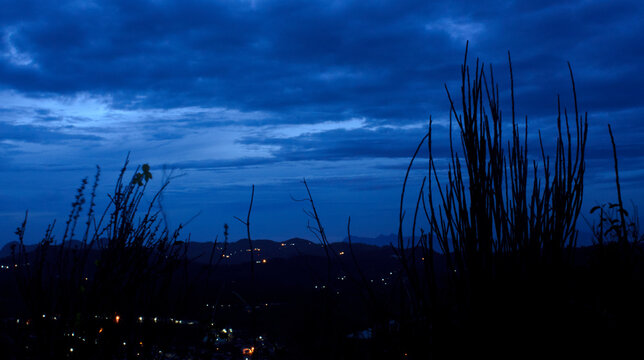 The city of Ooty at dawn
