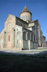 Fototapeta na wymiar Svetitskhoveli Cathedral. Mtskheta town, Mtskheta-Mtianeti Region, Georgia, Caucasus.