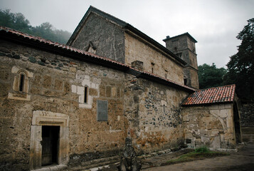 9th-century St. George&rsquo;s Monastery. Ubisi village, Georgia, Caucasus.