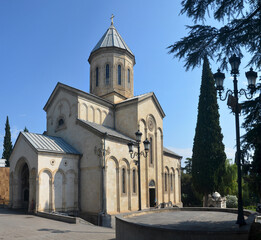 The Kashveti Church of St. George (1904–1910). Tbilisi, Georgia, Caucasus.