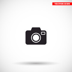 Camera  vector icon , lorem ipsum Flat design