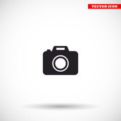 Camera  vector icon , lorem ipsum Flat design