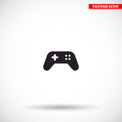 Playstation  vector icon , lorem ipsum Flat design