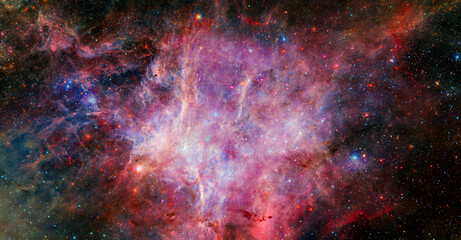 Space nebula. Elements of this image were furnished by NASA.