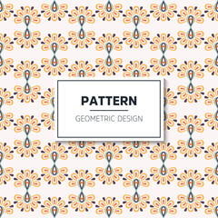 Seamless pattern. Vintage decorative elements