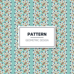 Seamless pattern. Vintage decorative elements