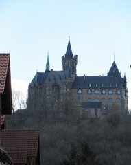Fototapeta premium Das Schloss in Wernigerde