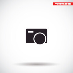 Camera  vector icon , lorem ipsum Flat design