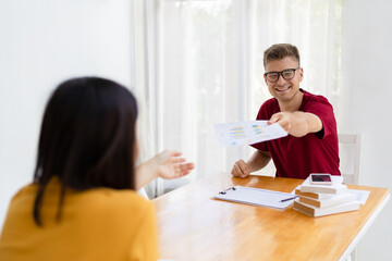 People working and during social distancing
