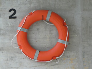 red life buoy