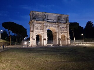 Fototapeta na wymiar Roma Arco di Costantino