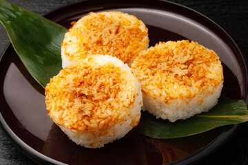 味噌の焼きおにぎり