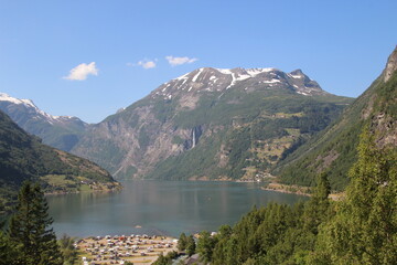 lake in the mountains