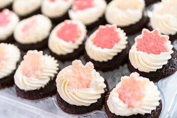 Baking cupcakes