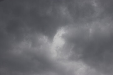 Fototapeta premium dramatic dark rainy cloud.