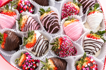 Chocolate dipped strawberries