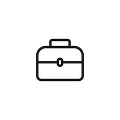 Briefcase icon. Bag symbol modern, simple, vector, icon for website design, mobile app, ui. Vector Illustration