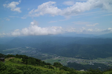 Fototapeta na wymiar 高山の景色